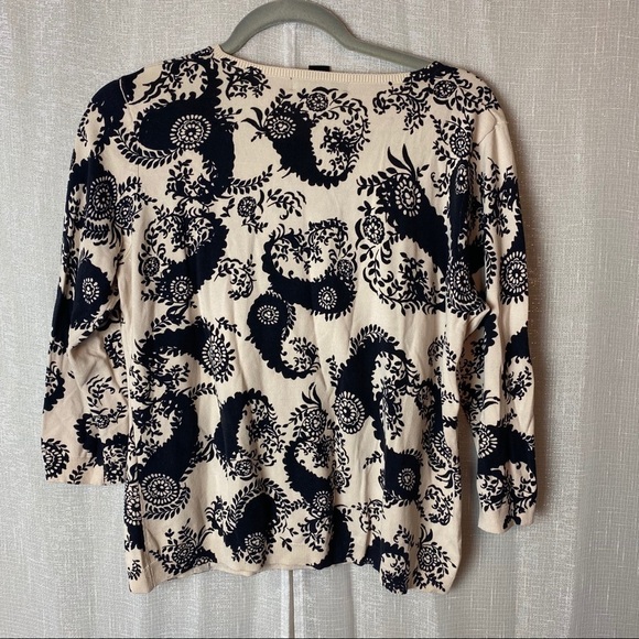 August Silk cream and black with lace ~XL - Picture 4 of 6